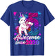 5 Year Old Unicorn Gifts For Girls 5th Birthday Girl Party T-Shirt - T-Shirt | Royal