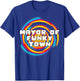 Mayor of Funky Town Vintage Disco 70s Retro Funk T-Shirt - T-Shirt | Royal
