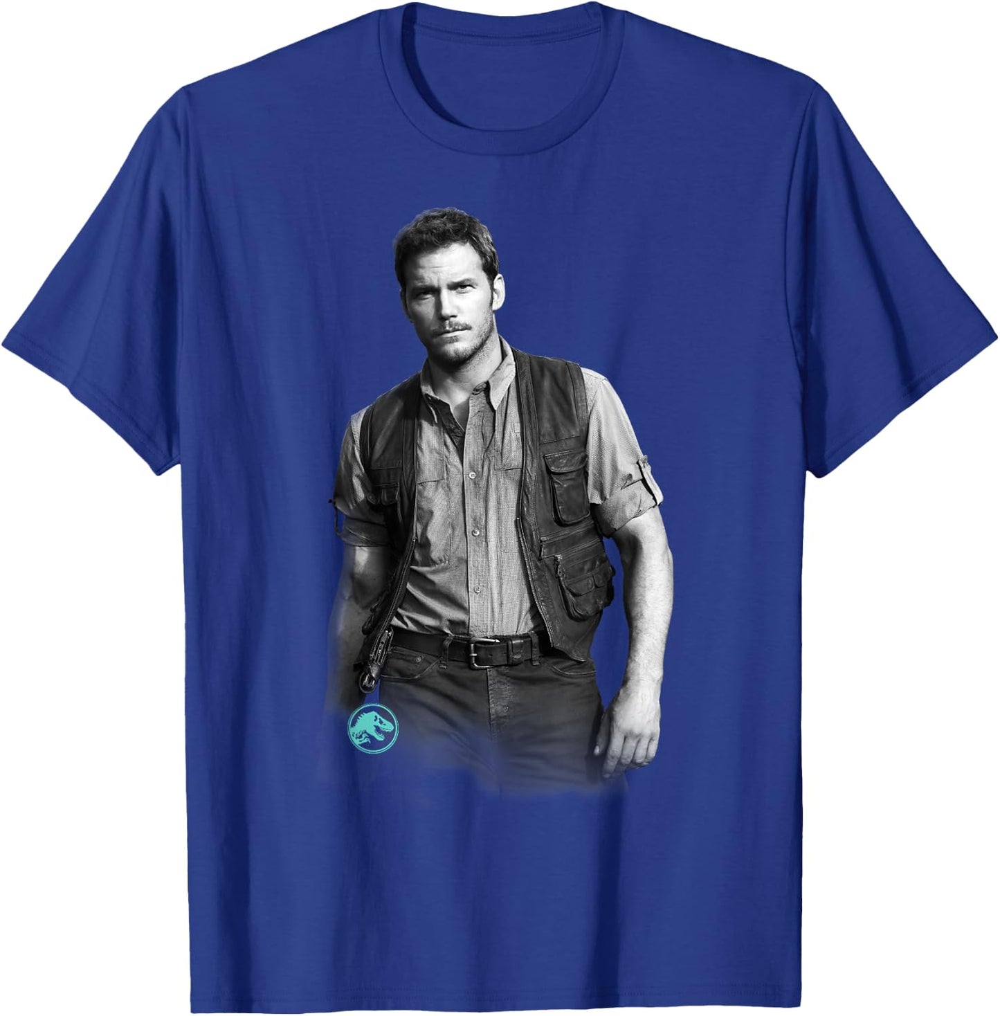 Jurassic World Chris Pratt Swag T-Shirt - T-Shirt | Royal