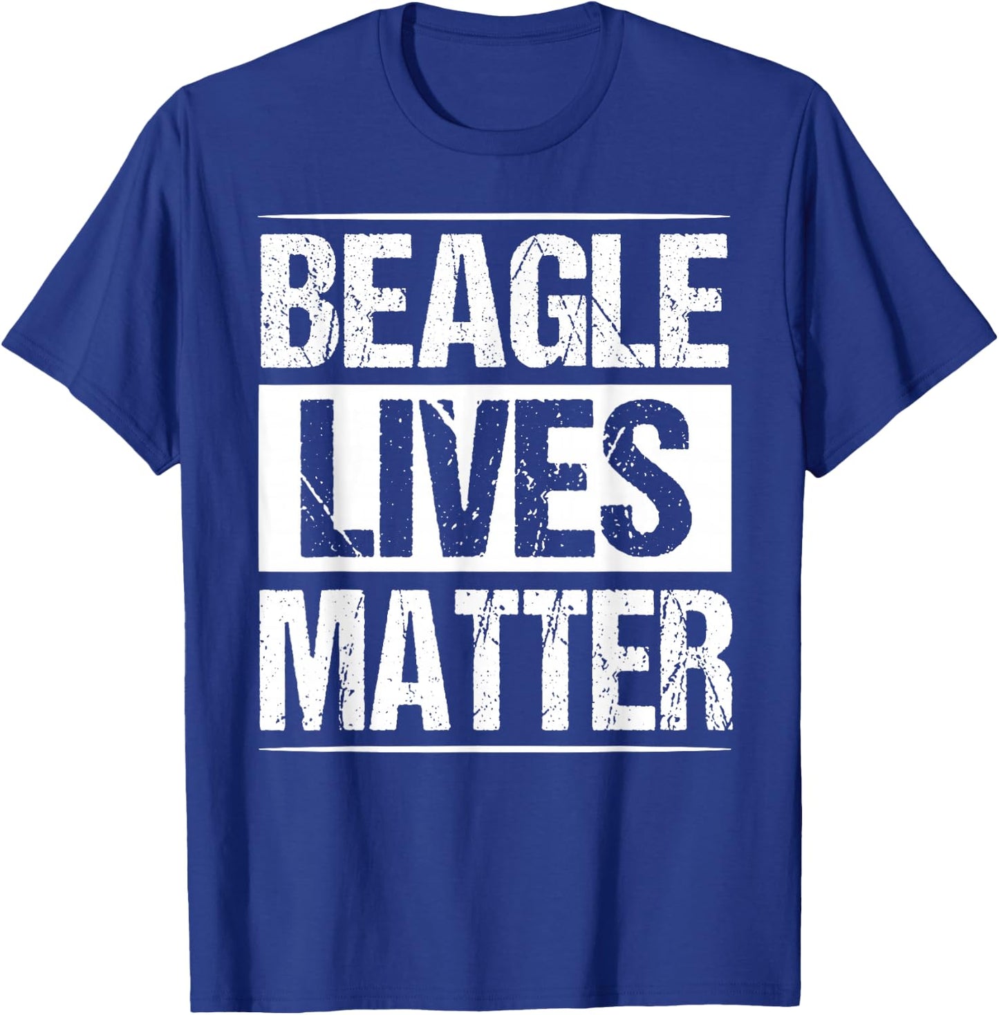 Beagle Lives Matter Shirt Funny Dog Lover Gift Men Women Kids T-Shirt - T-Shirt | Royal