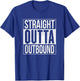 Straight Outta Outbound Distressed T-Shirt - T-Shirt | Royal