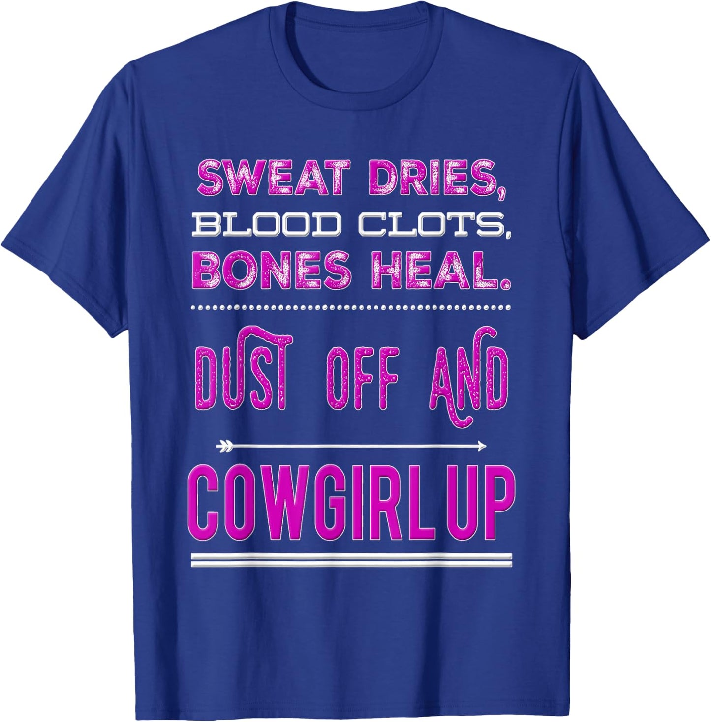 Cowgirl Up Rodeo Horse Lover for Girls and Women T-Shirt - T-Shirt | Royal