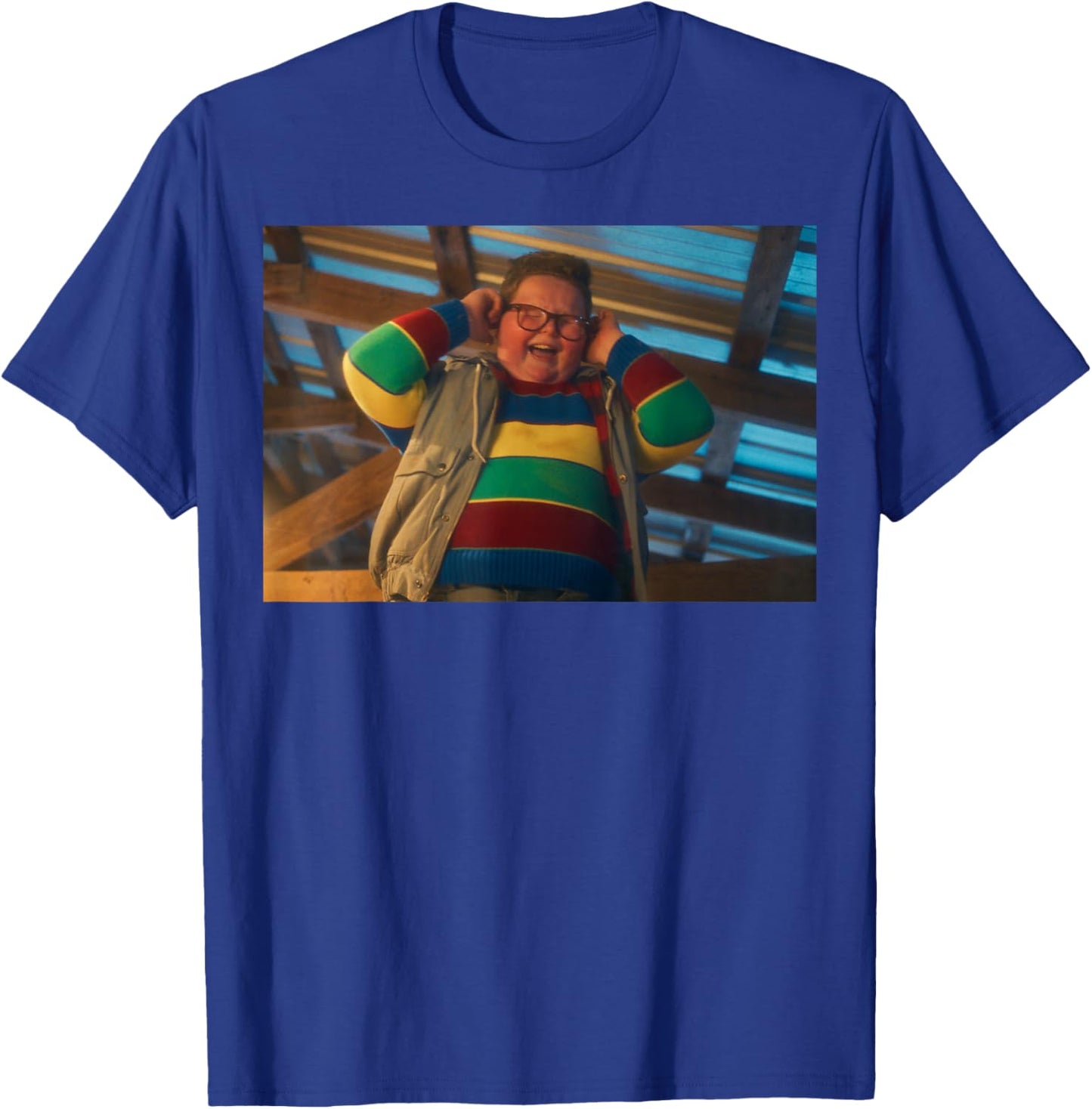 Stranger Things Season 5 Screenshot Derek Scream T-Shirt - T-Shirt | Royal