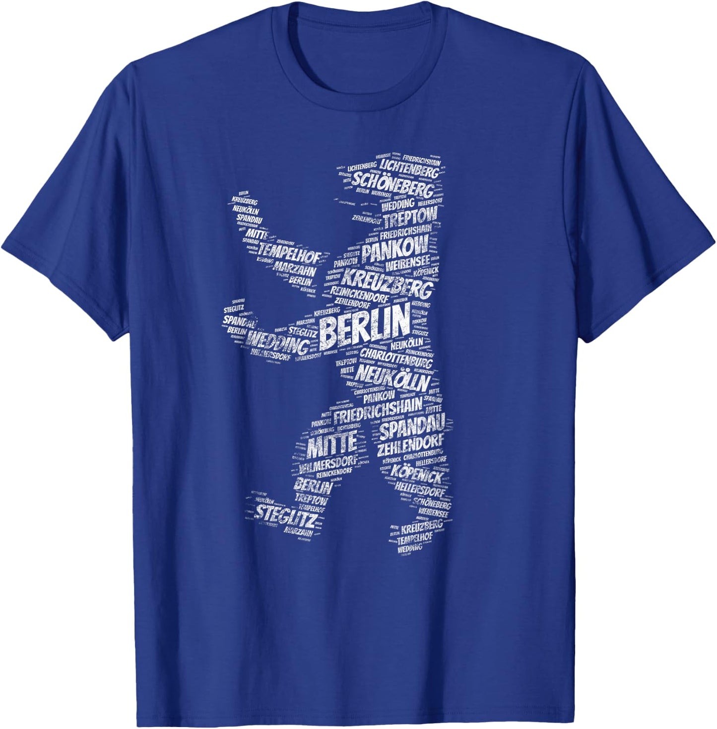 Berlin Bear Landmark City Districts Germany Souvenir T-Shirt - T-Shirt | Royal