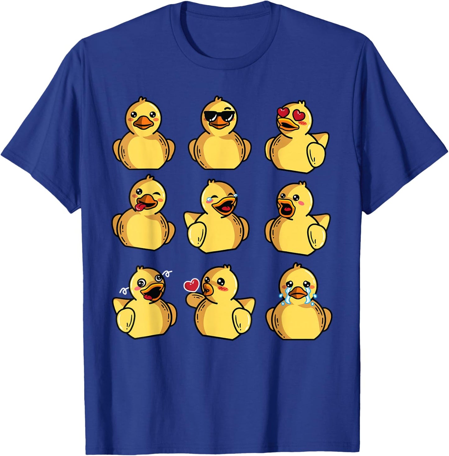Rubber Ducky Shirt | Cool Duck Bath Toy T-Shirt - T-Shirt | Royal
