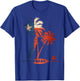 Surf Texas Palm Tree and Surfboard Shirt T-Shirt - T-Shirt | Royal