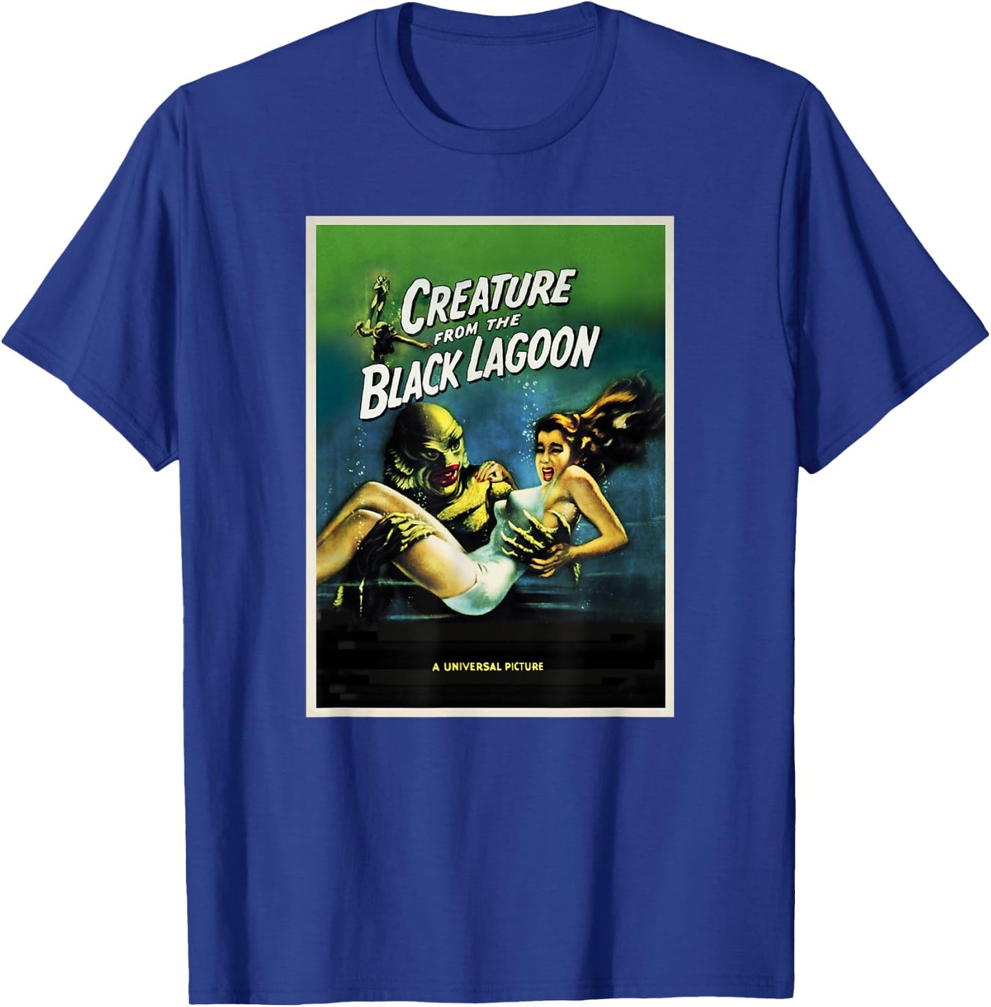 Creature from the Black Lagoon Original Poster Art T-Shirt - T-Shirt | Royal