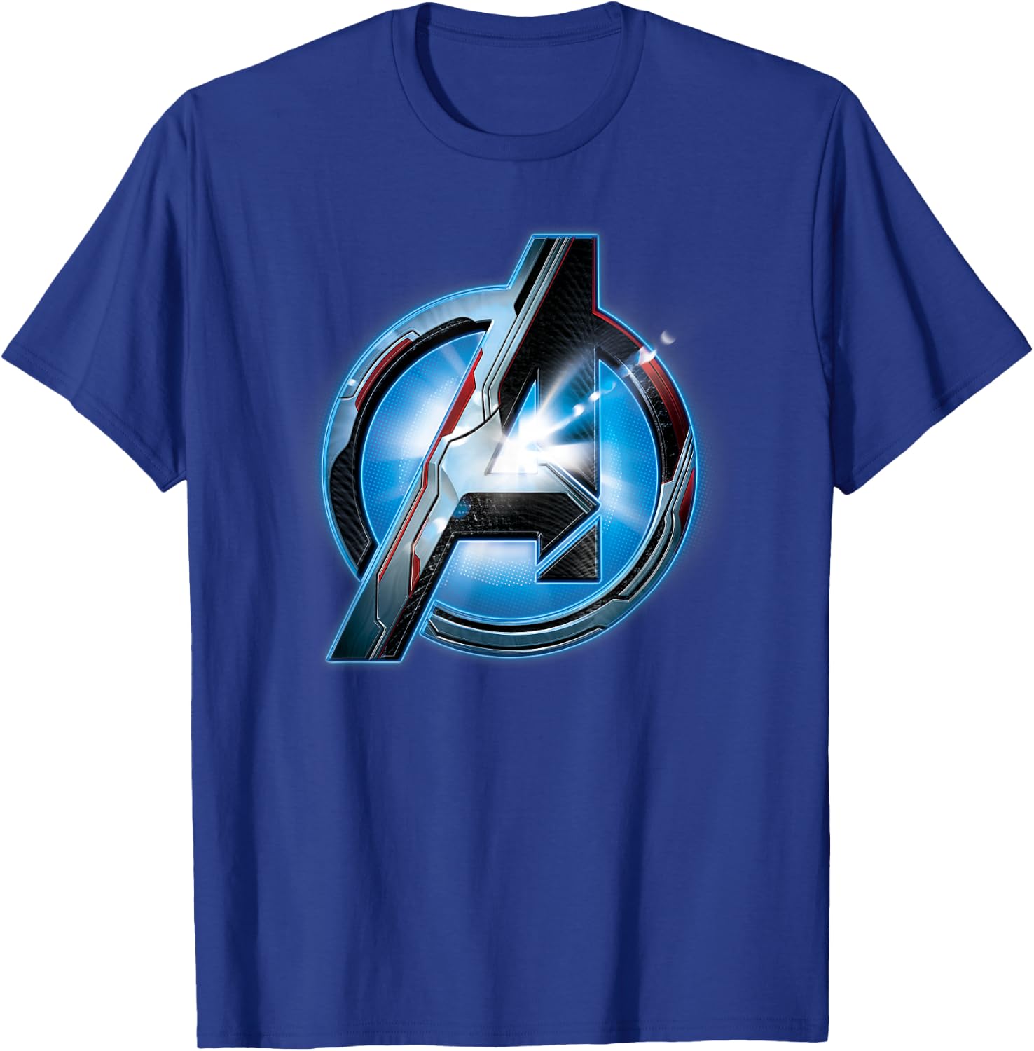 Marvel Avengers: Endgame Uniform Logo T-Shirt - T-Shirt | Royal