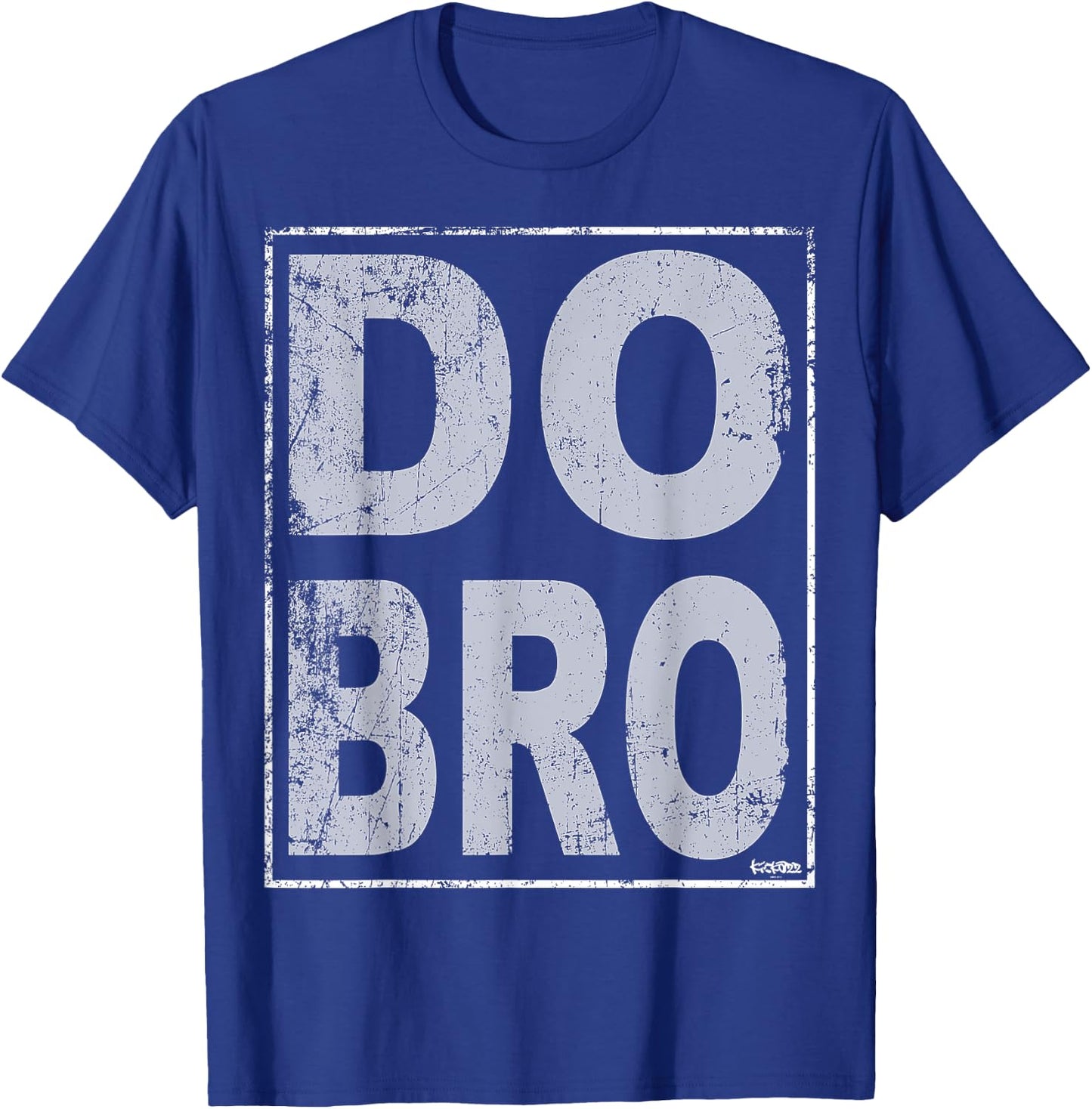 DOBRO - Do Bro - Funny bluegrass dobro players T-Shirt - T-Shirt | Royal