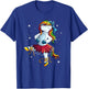 Cool Ballet Dancer Unicorn | Funny Classical Dancing Gift T-Shirt - T-Shirt | Royal