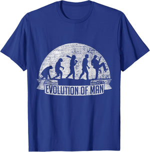 Evolution Guitar T-Shirt - T-Shirt | Royal