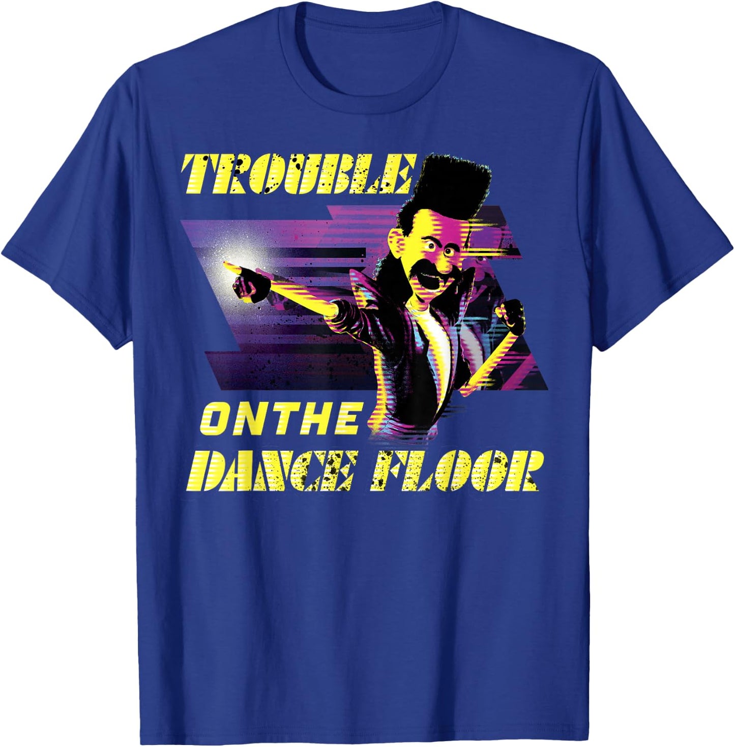 Despicable Me Minions Bratt Dance Trouble Graphic T-Shirt - T-Shirt | Royal