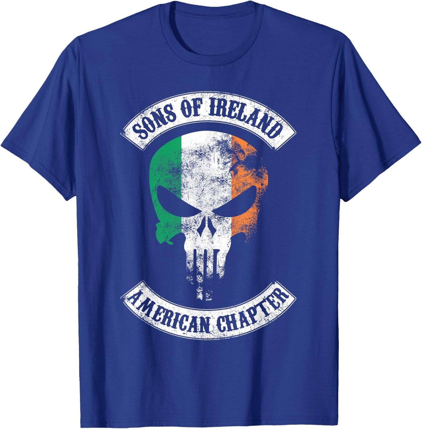 Irish Pride Apparel - Sons of Ireland - American Chapter T-Shirt - T-Shirt | Royal