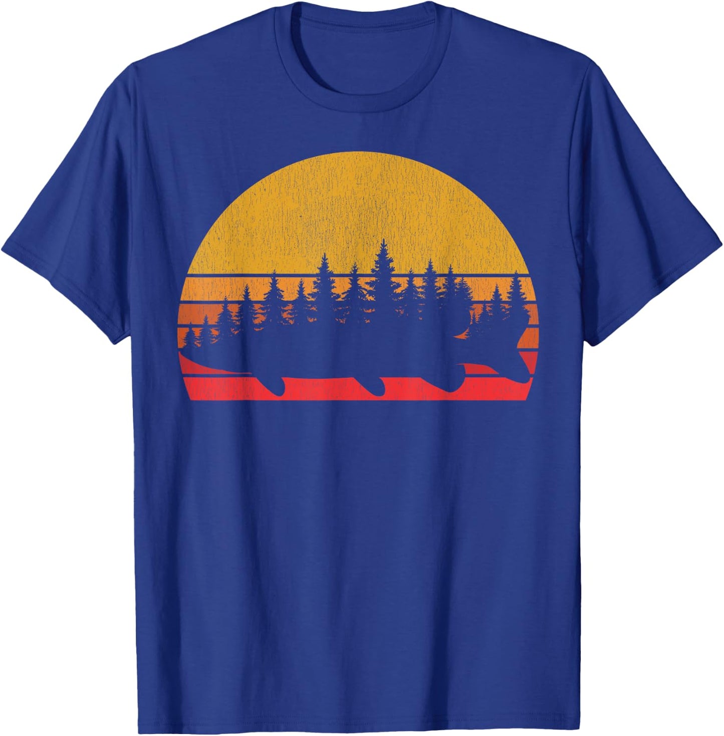 Northern Pike Fishing Fisherman Angling T-Shirt - T-Shirt | Royal