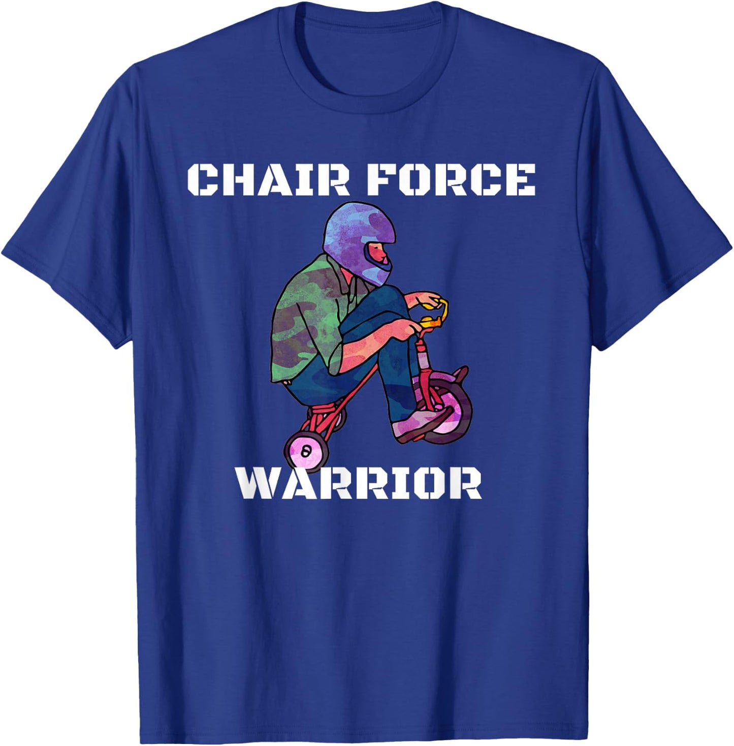 Military Veteran Gift or Active Duty US Air Chair Force One T-Shirt - T-Shirt | Royal