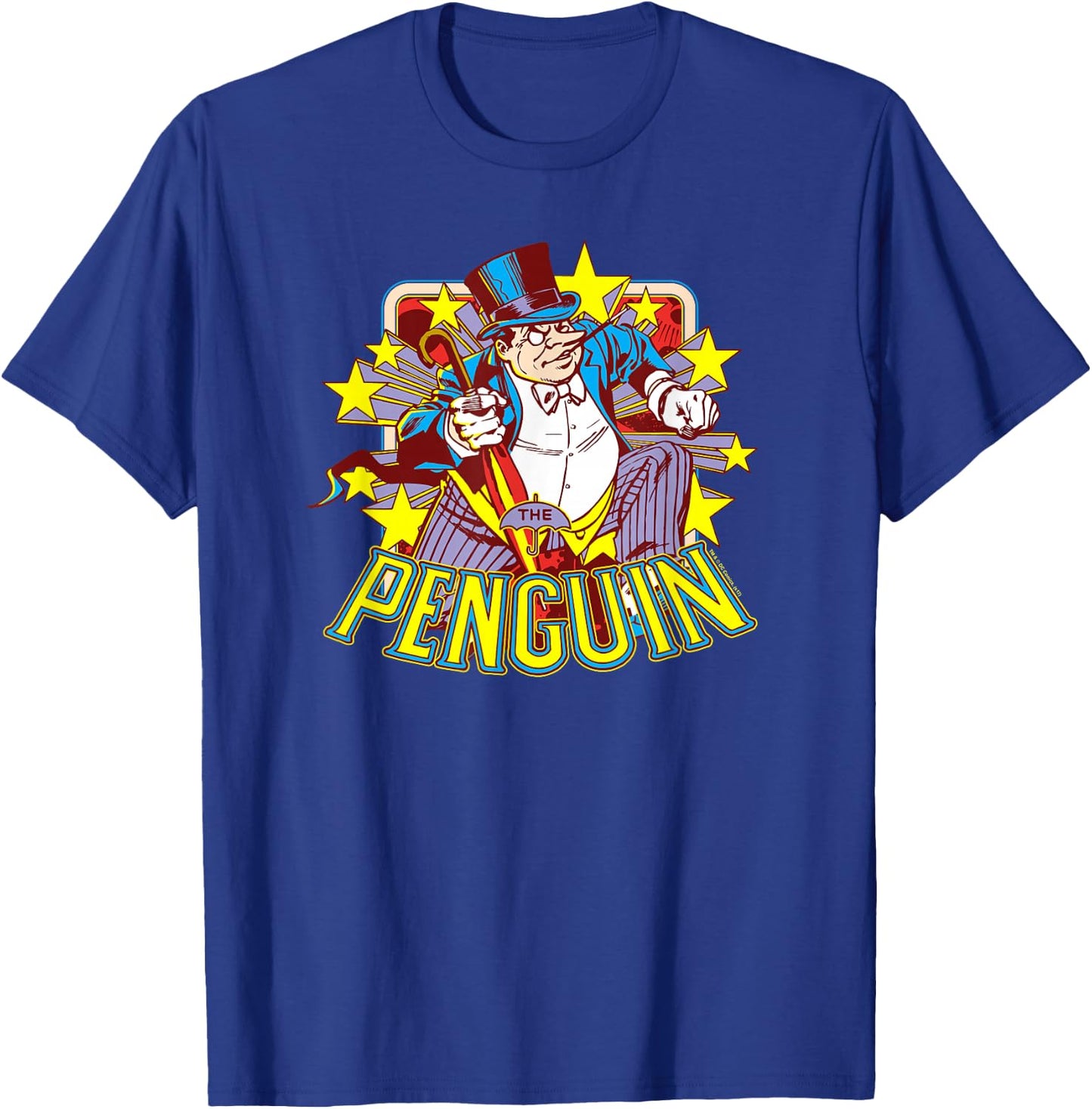 Batman Penguin Stars T-Shirt - T-Shirt | Royal