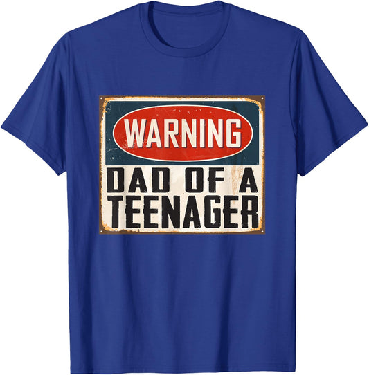 Dad of a Teenager Official Teenager Matching T-Shirt - T-Shirt | Royal