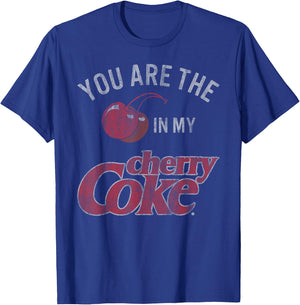 Coca-Cola - Cherry Coke You're The Cherry T-Shirt - T-Shirt | Royal
