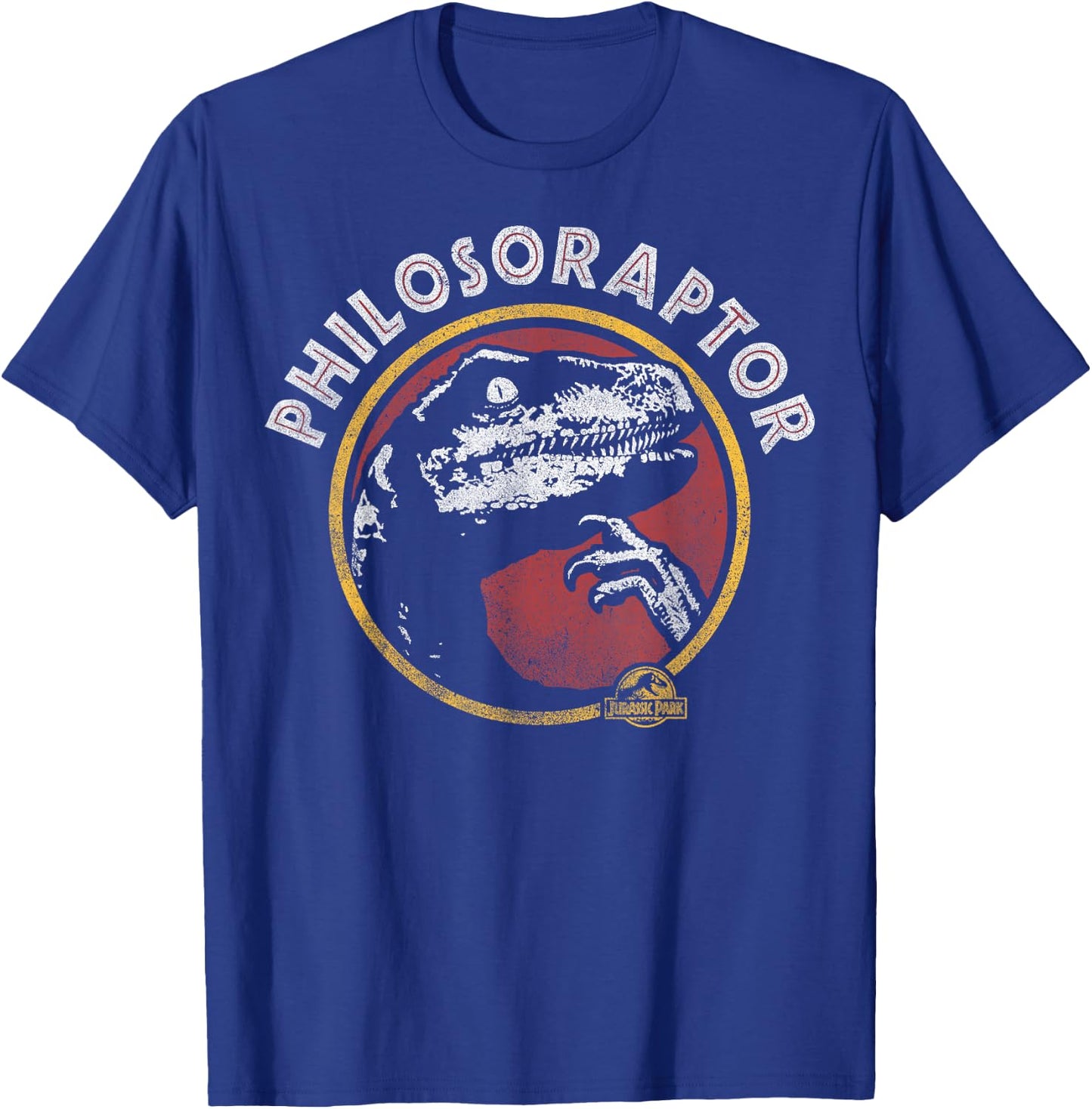 Jurassic Park Humor - Classic Fit, , Short Sleeve, Adult, Black T-Shirt - T-Shirt | Royal