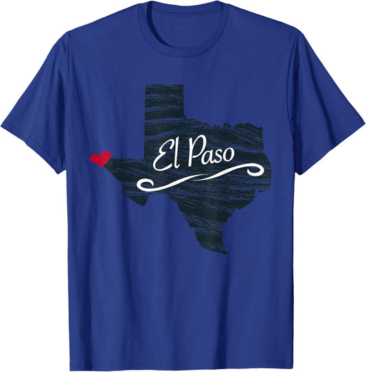El Paso Texas | TX Gift - Men's Women's Kid's T-Shirt - T-Shirt | Royal