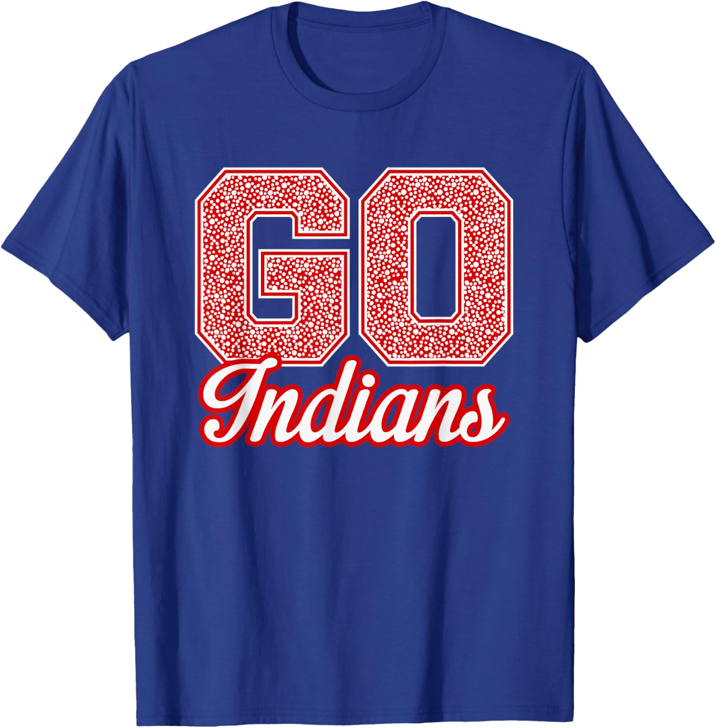 Bridgeport Indians GO! School Pride T-Shirt - T-Shirt | Royal