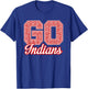 Bridgeport Indians GO! School Pride T-Shirt - T-Shirt | Royal