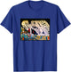 Vintage Art Prints Skeleton Ukiyo-e Japanese Woodblock Art T-Shirt - T-Shirt | Royal