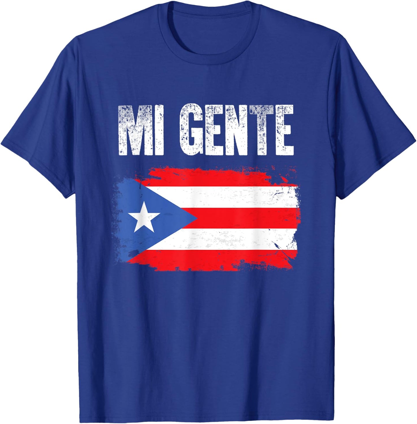 Mi Gente! (My People) Puerto Rican Pride T-Shirt - T-Shirt | Royal