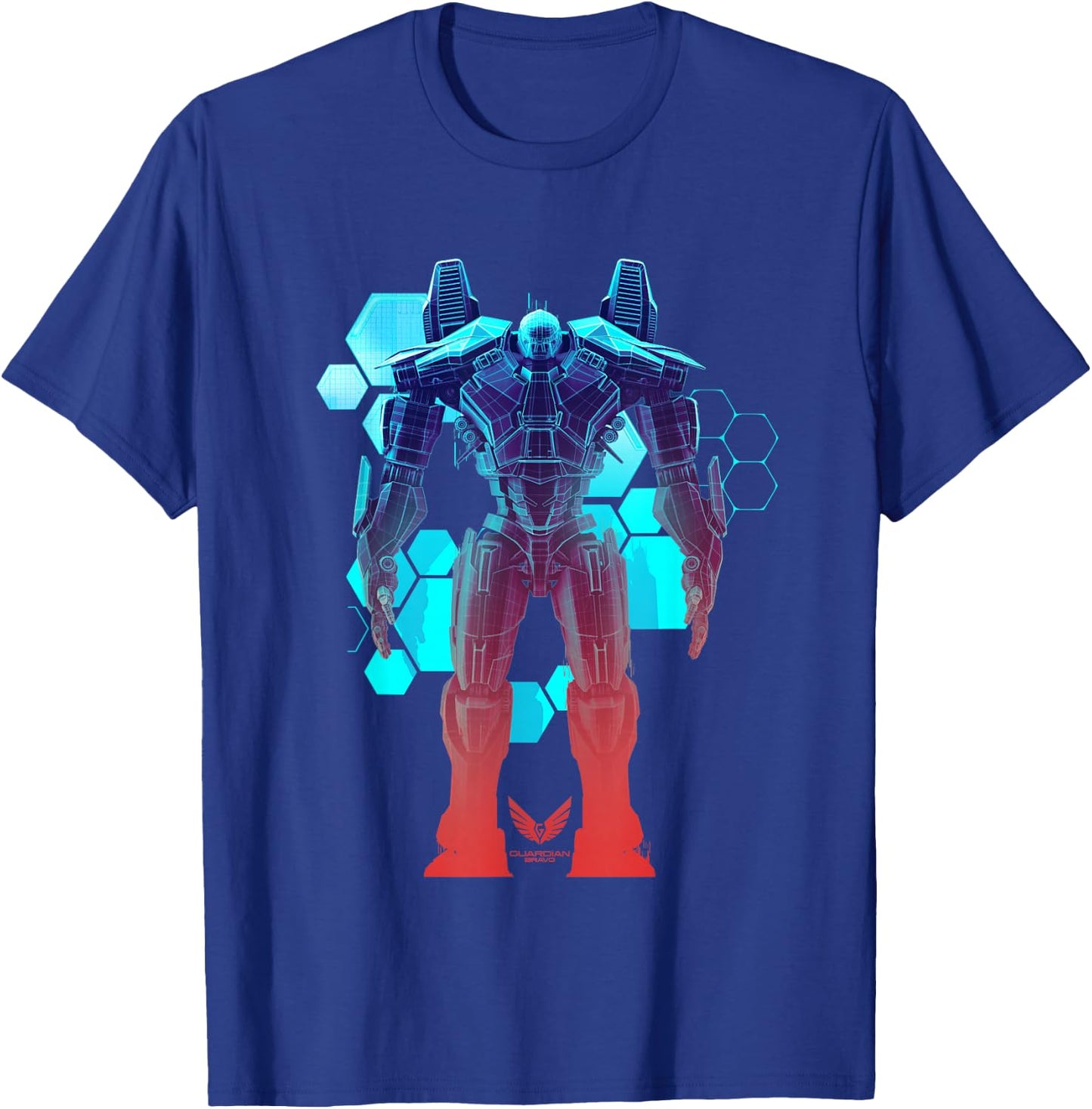 Titan Redeemer Blueprint T-Shirt - T-Shirt | Royal
