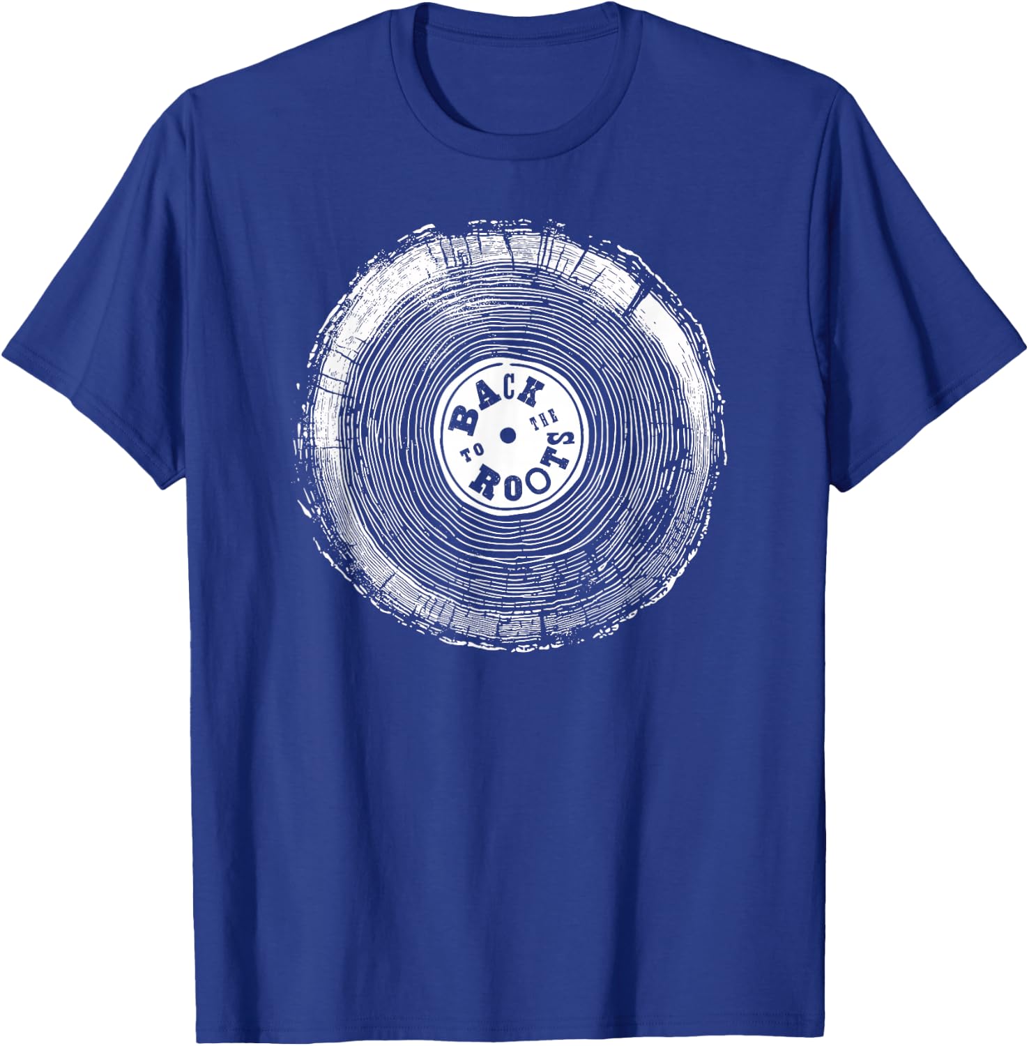 Vinyl Record Fans Lovers Collectors Back to the Roots Outfit T-Shirt - T-Shirt | Royal