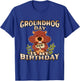 Groundhog Day Is My Birthday T Shirt Born On Groundhog Day T-Shirt - T-Shirt | Royal