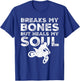MX Motocross Biker Dirt Bike - Supercross T-Shirt - T-Shirt | Royal