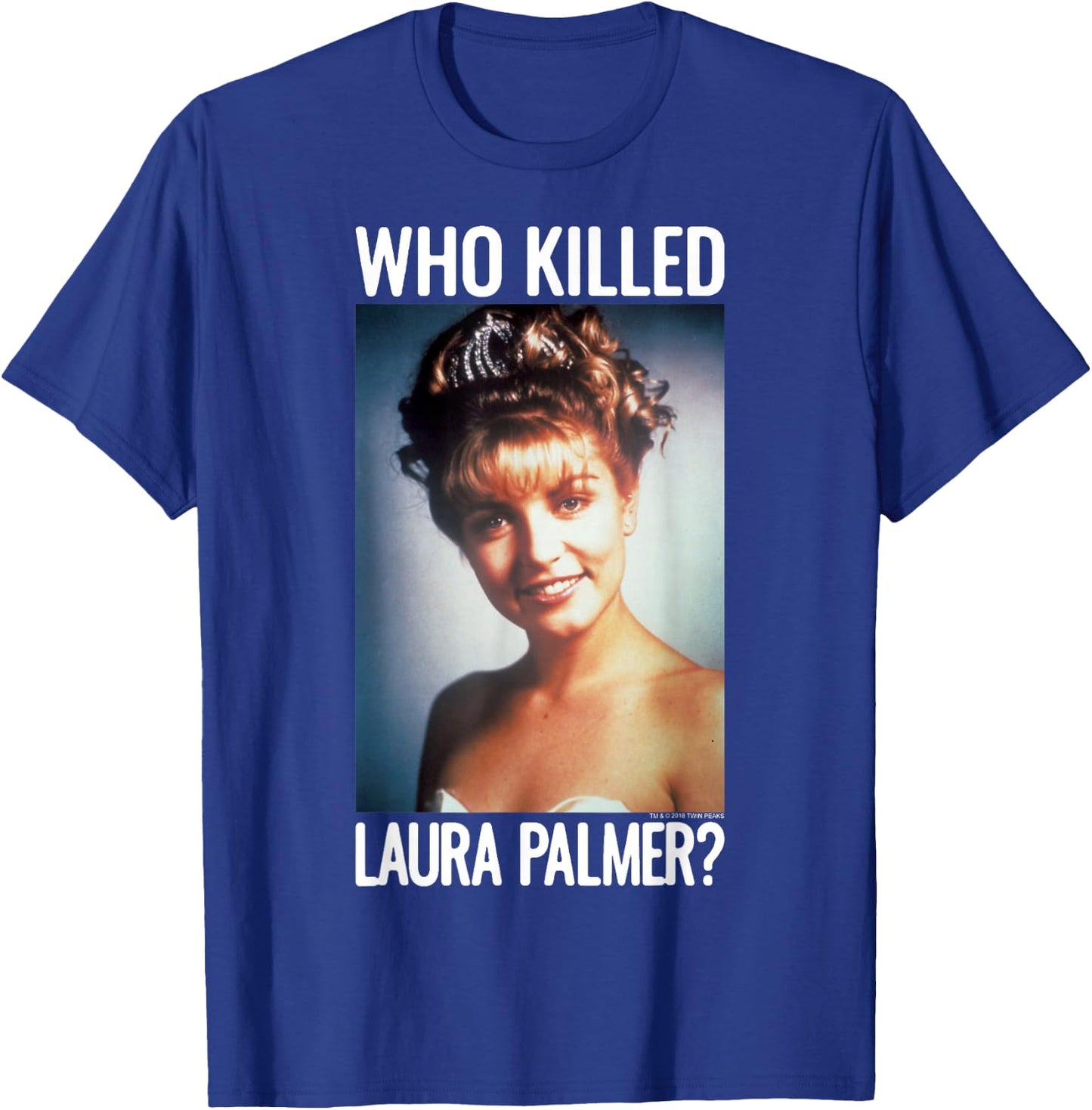 Twin Peaks Who Killed Laura Palmer The Photo Graphic T-Shirt - T-Shirt | Royal