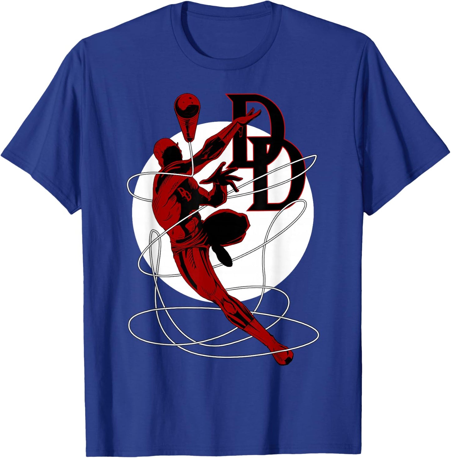 Marvel Daredevil Jump Rope Baton is Coming in Hot T-Shirt - T-Shirt | Royal