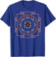SRI YANTRA - luck and prosperity II - colored I T-Shirt - T-Shirt | Royal