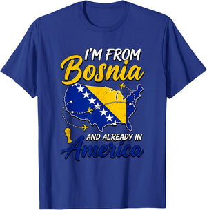 Bosnia and Herzegovina Soccer Team Funny I'm T-Shirt - T-Shirt | Royal
