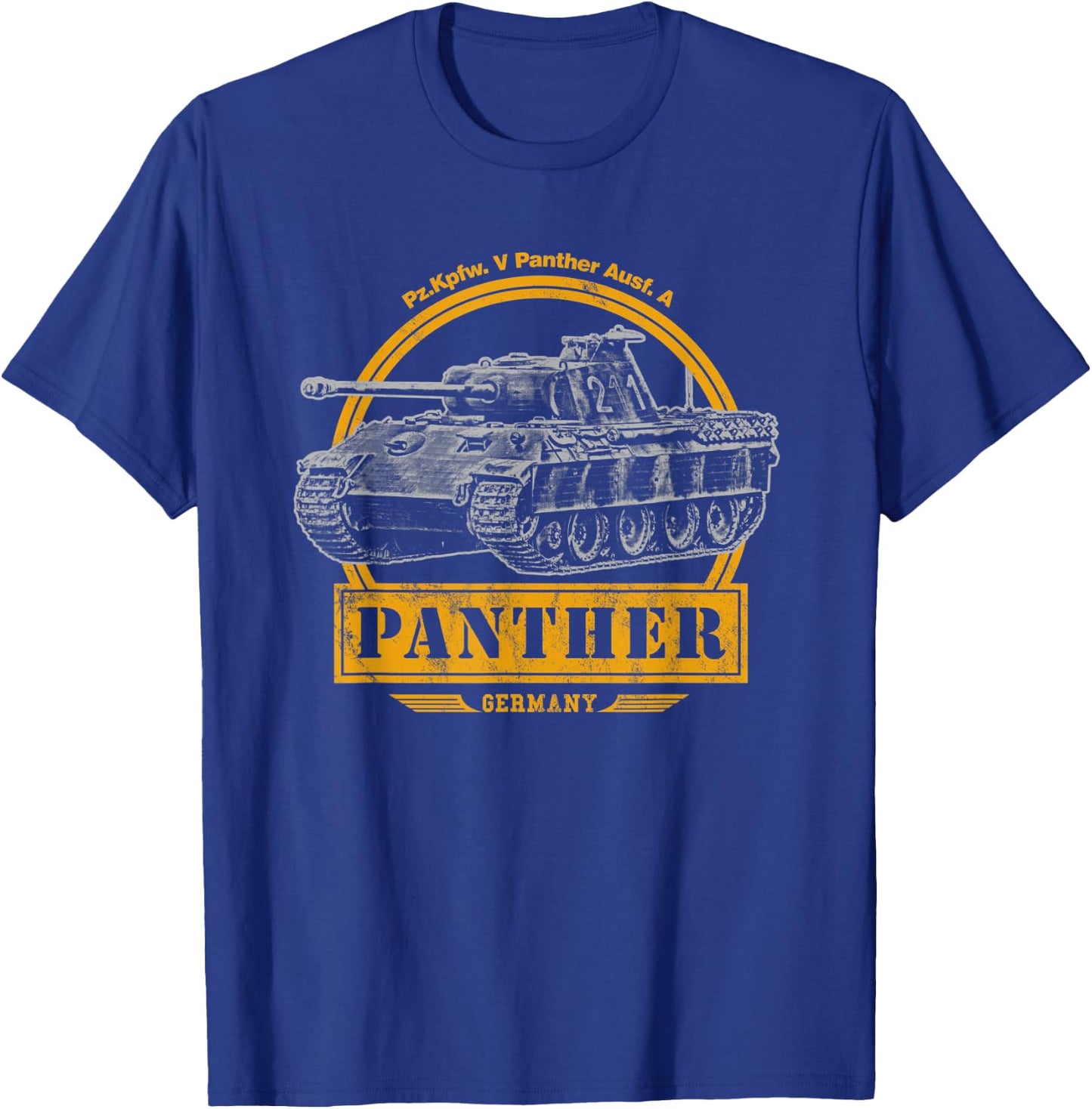 Panther Tank - Panzer V Panther T-Shirt - T-Shirt | Royal