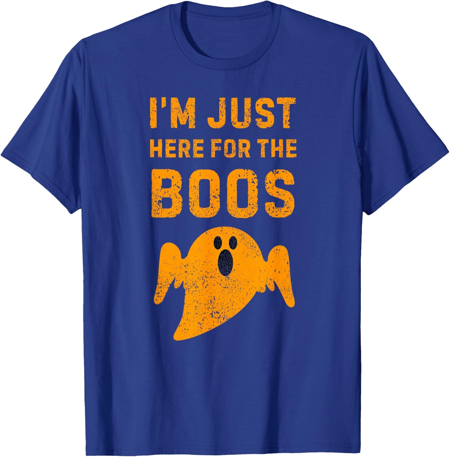 I'm Just Here for the Boos Shirt, Booze Halloween T-Shirt - T-Shirt | Royal