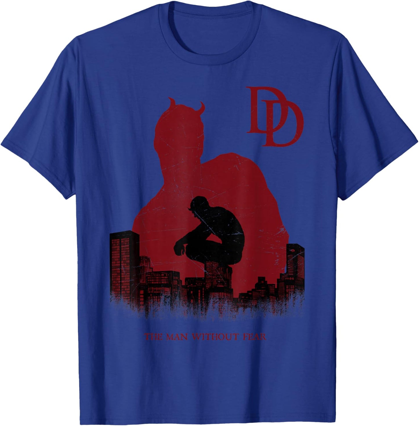 Marvel Daredevil A Man Without Fear is Broken Within Small T-Shirt - T-Shirt | Royal