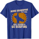 Surfer Grandpa Shirt - Real Grandpas Go Surfing T-Shirt - T-Shirt | Royal