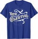 Vintage Think Celestial Inspirational Design Women T-Shirt - T-Shirt | Royal