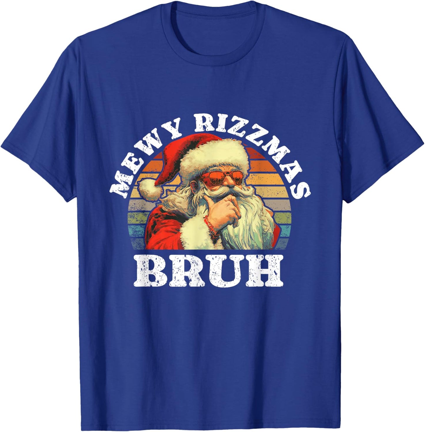Rizz The Season bruh. Mewy Rizzmas Funny joke Rizz Christmas T-Shirt - T-Shirt | Royal