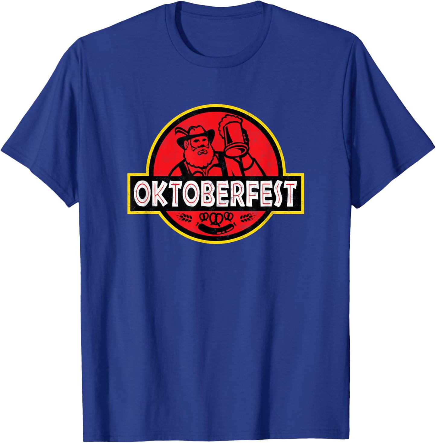 Prost Bavarian Man Oktoberfest Festival T-Shirt - T-Shirt | Royal