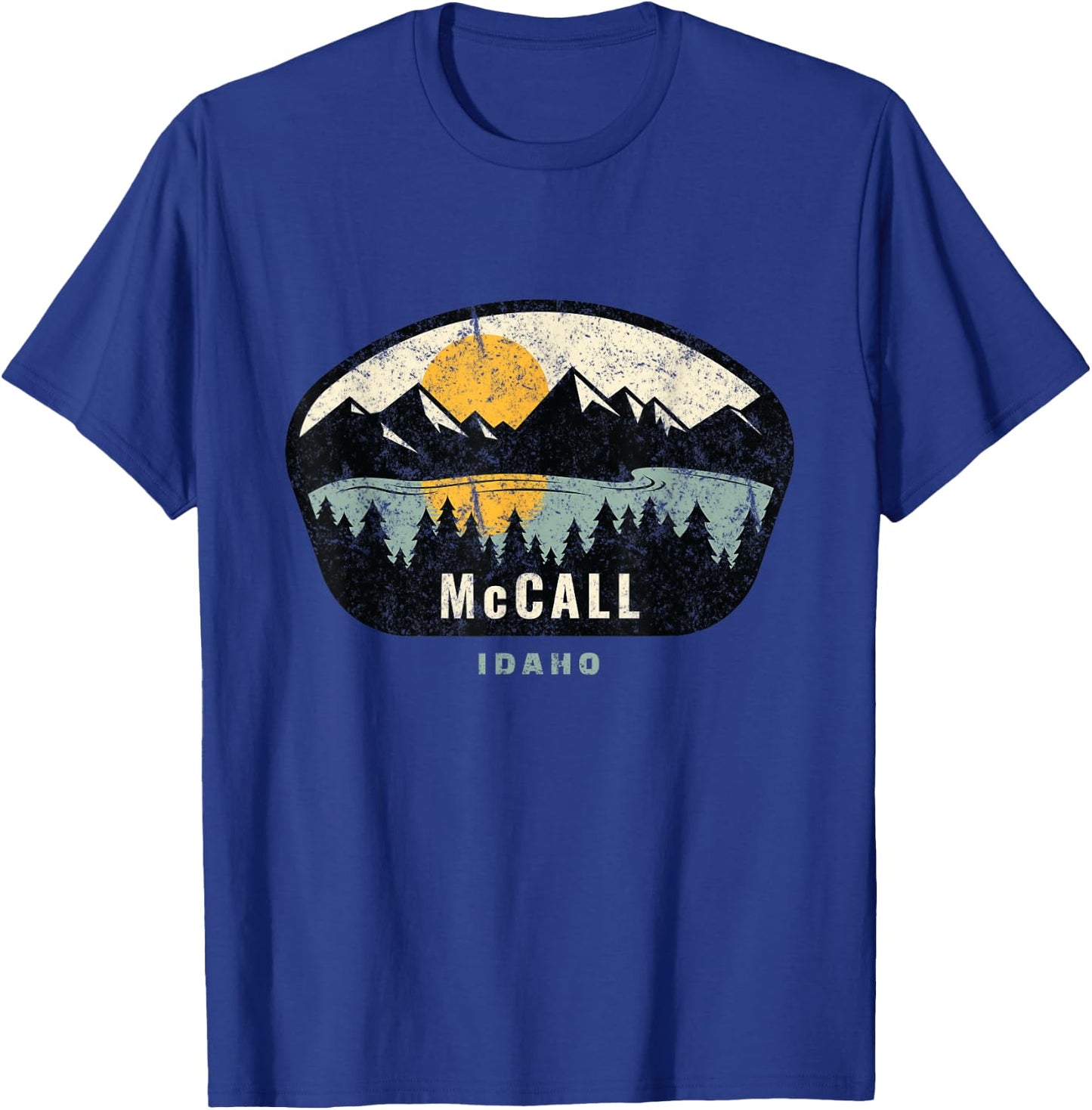 McCall Idaho,ID Vacation Souvenir T-Shirt - T-Shirt | Royal