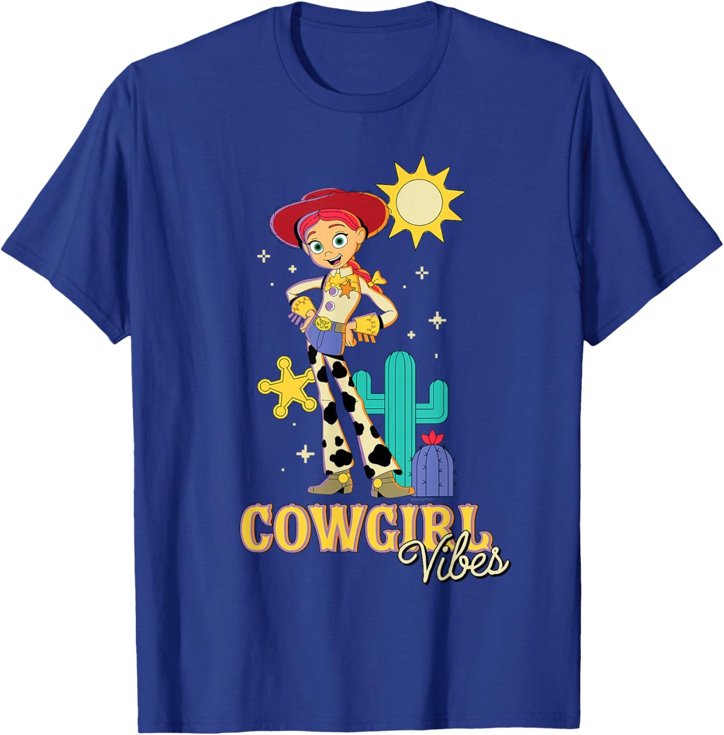 Disney and Pixar's Toy Story 5 Sheriff Jessie Cowgirl Vibes T-Shirt - T-Shirt | Royal