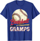 Gramps Vintage Baseball Gramps T-Shirt - T-Shirt | Royal