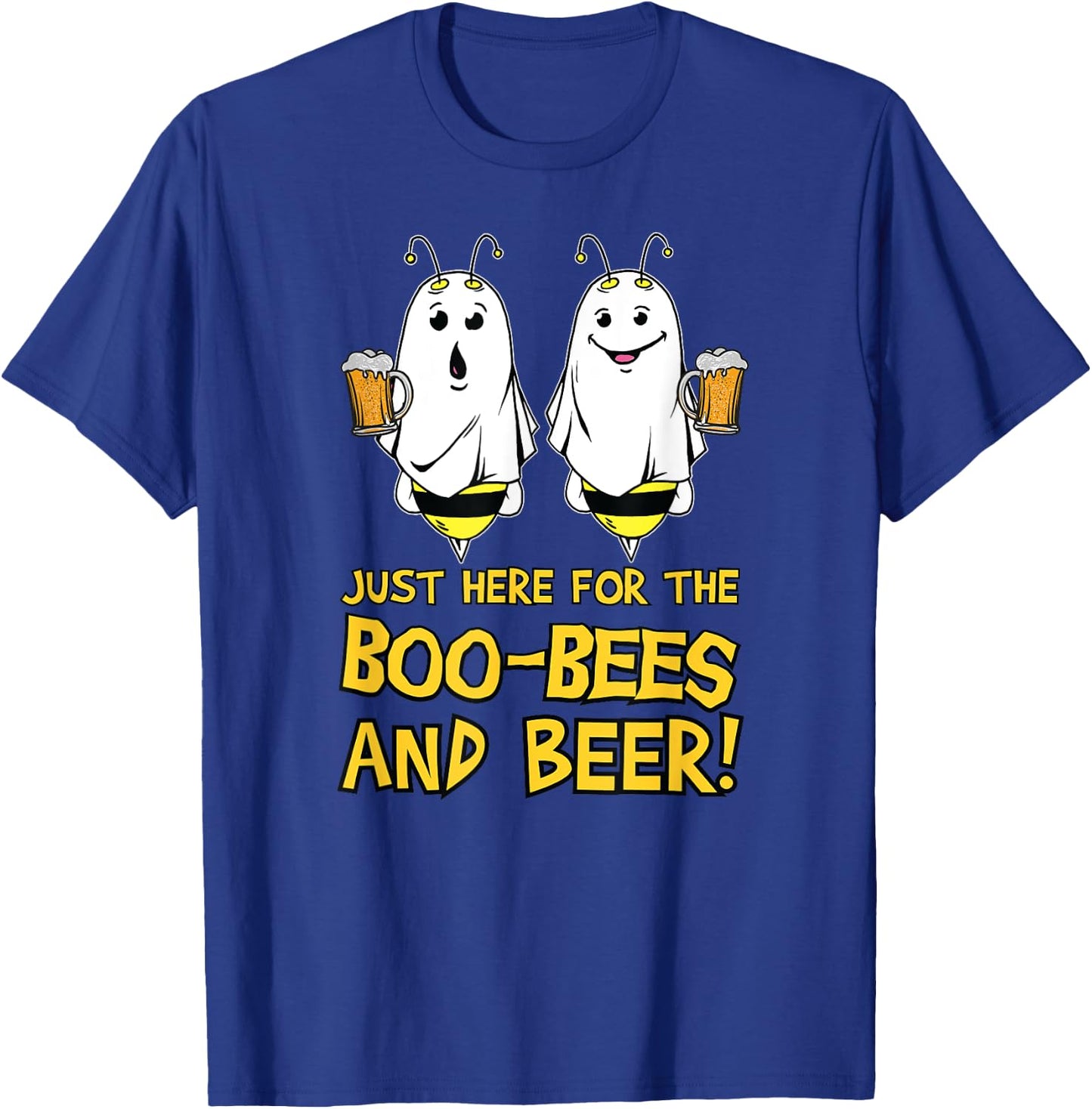 Boo Bees and Beer T-Shirt - T-Shirt | Royal