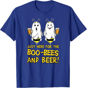 Boo Bees and Beer T-Shirt - T-Shirt | Royal