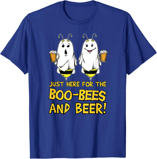 Boo Bees and Beer T-Shirt - T-Shirt | Royal