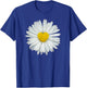 White and Yellow Heart Daisy Flower Rave T-Shirt - T-Shirt | Royal